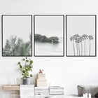 Фон для фотографий Пальма, Морской пейзаж