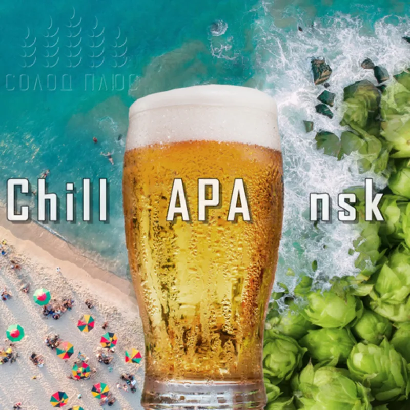 Зерновой набор для приготовления 25 л пива ChillAPAnsk