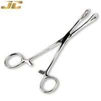 professional stainless steel body piercing plier body ear lip navel nose tongue piercing forcep tool round open plier clamp