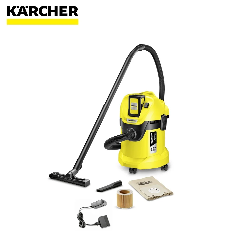 Хозяйственный пылесос Karcher WD 3 battery set | Бытовая техника