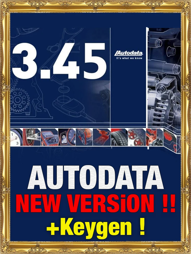 2021 Hot Selling Autodata 3.45 Full install Keygen AUTODATA Latest Version For Remote install Automotivo Repair Software auto