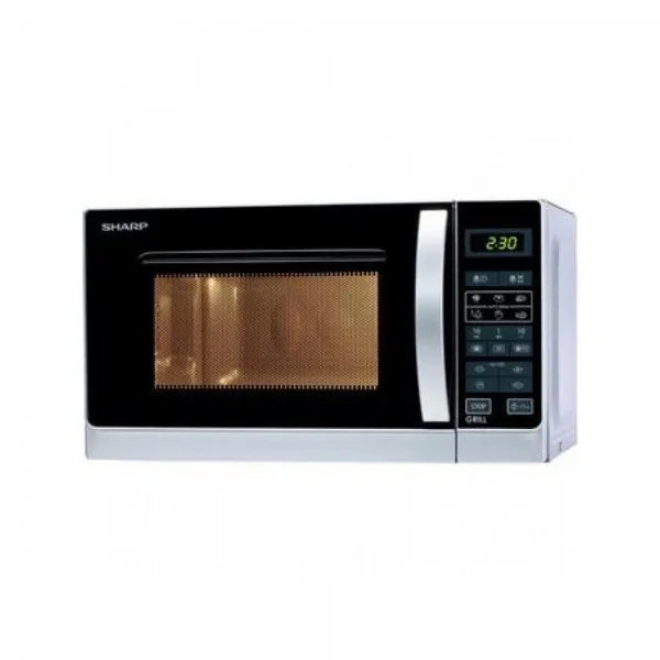 Микроволновая печь Sharp R642w 800 W 20 литров 8 режимов + гриль 1 000 белый цвет и черный |