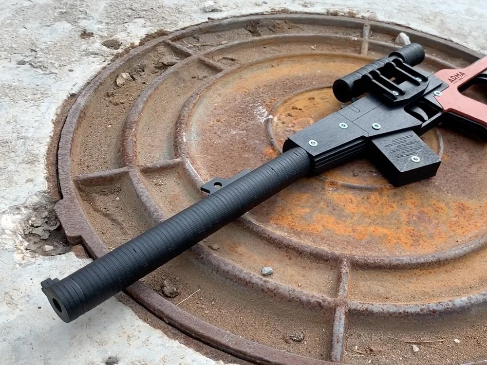 Набор резинкострелов &quotРоссийский снайпер 2&quot: ВСС &quotВинторез&quot окрашенный