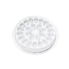 Одноразовый держатель клея для ресниц, 50 шт, поддон для наращивания ресниц,накладки для клея, пластиковый держатель клея,лунка