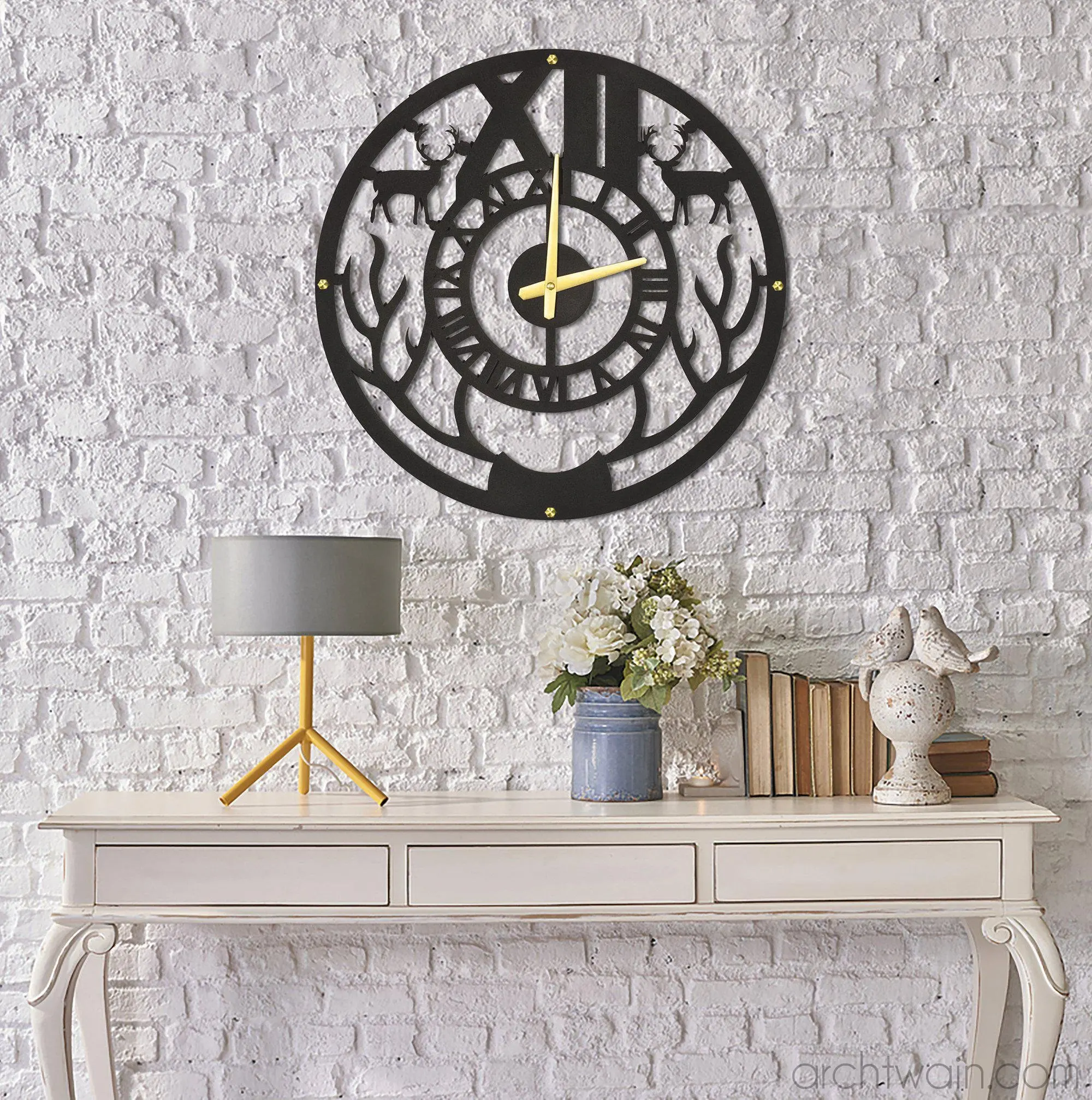

DECORATIVE METAL WATCHES WALL DECORATION METAL CHIC WATCH WALL CLOCK