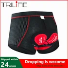 TRLIFE Upgrade 5D гелевые подушечки, противоударные велосипедные шорты, сетчатые Мужские дышащие велосипедные трусы, велосипедные шорты, велосипедное нижнее белье