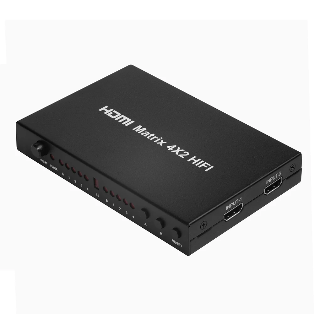 GCR HDMI переключатель switcher 4 к 2 support cable 5m 10m 15m для Smart TV PS3 PS4 X BOX 4K 30Hz|Аксессуары