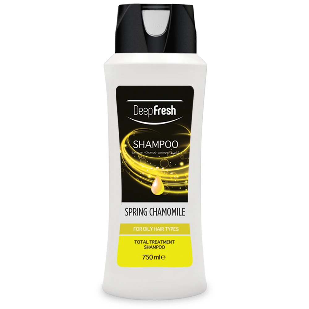 Шампунь для жирных волос Deep Fresh чистота и объем с экстрактом Весенней ромашки 750