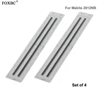 Строгальный станок FOXBC, лезвия для деревообработки из высокопрочной стали, 12 дюймов, 305x8x2 мм для Makita 2012NB, 2012 и домашних владельцев, 2 комплекта