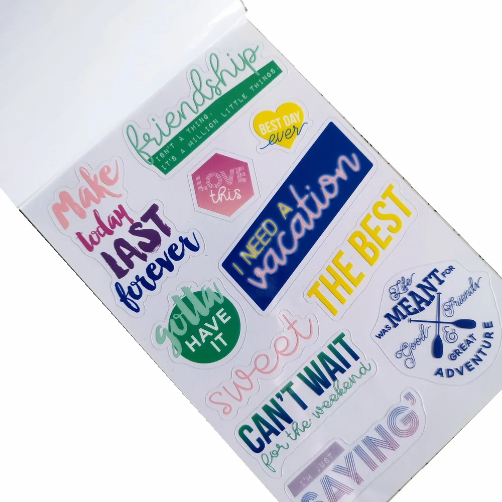 

CRZCrafter Assorted Mixed Stickers Set 3D Foil Transparent Designs For Scrapbooking Journaling Planner Cardmaking Embellishments