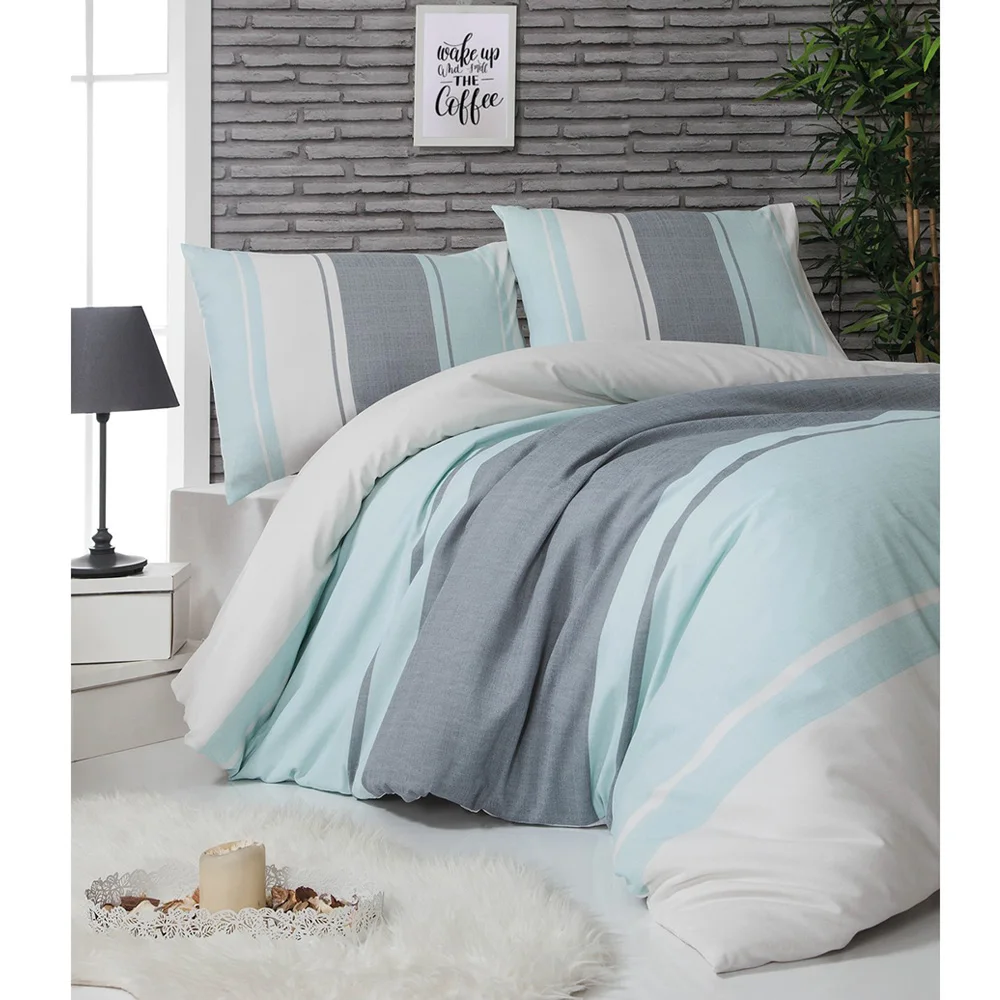 Комплект двуспального пододеяльника Mintbant. Постельное белье чехол наволочка