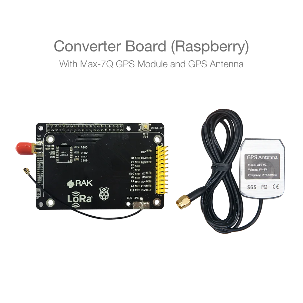 Набор разработчиков RAK | RAK831 Raspberry Pi Wisknot LoRa SX1301 433/868/915 МГц RAKwireless|kit kits|kit starterkit d
