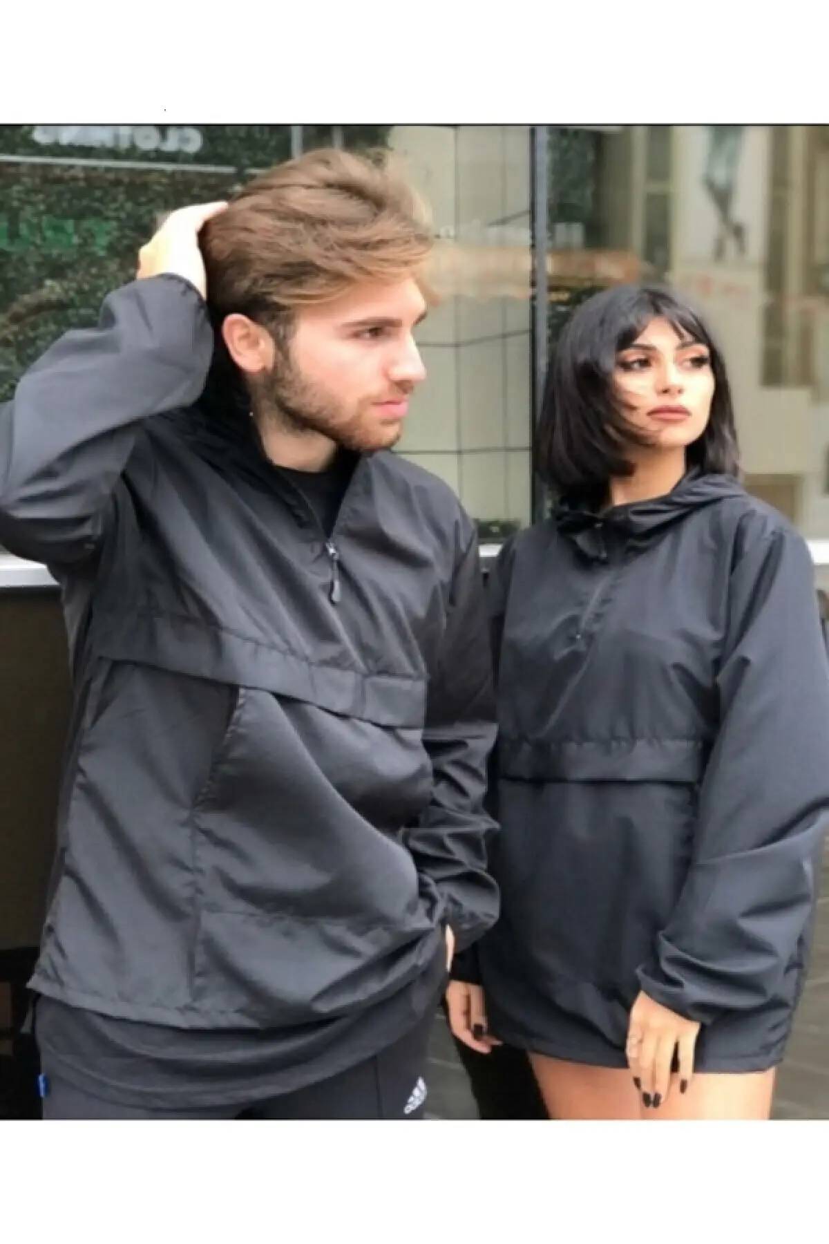 

Unisex Raincoat Seasonal Coat Women Men Young Fashion Stylish PVC Capsules Unisex Raincoat Seasonal Coat Women Men Teenager Fashion Styli