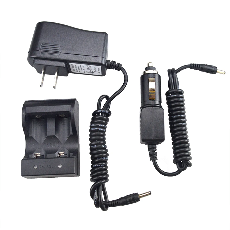 

NEXTORCH NTR123A Charger Set Only Suitable For Rechargeable 3V Lithium Battery With US AU EU UK Plug And Car Charger