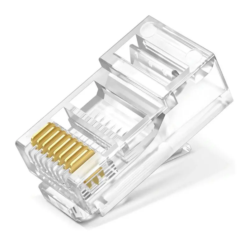 разъем rj 45 коннектор для Ethernet cat 5 UTF cable RJ витая пара|Сетевые инструменты| |