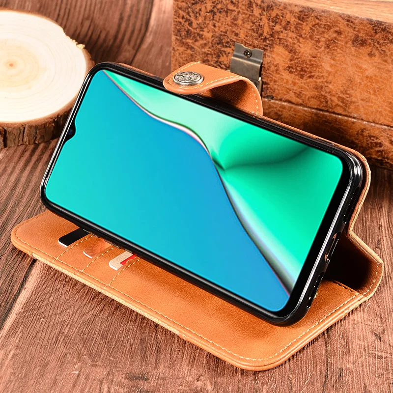 Чехол-книжка для OPPO A9 2020 кожаный с магнитной застежкой 360 | Мобильные телефоны и