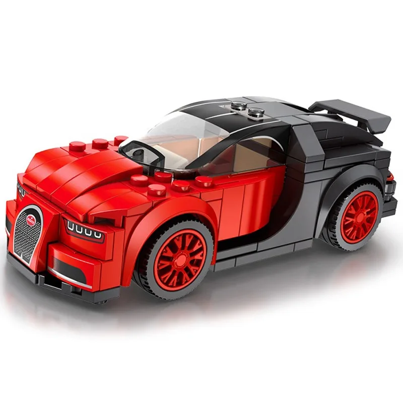 Горячая Распродажа! Новое поступление MOC Bugatti Chiron 181 шт. модель автомобиля