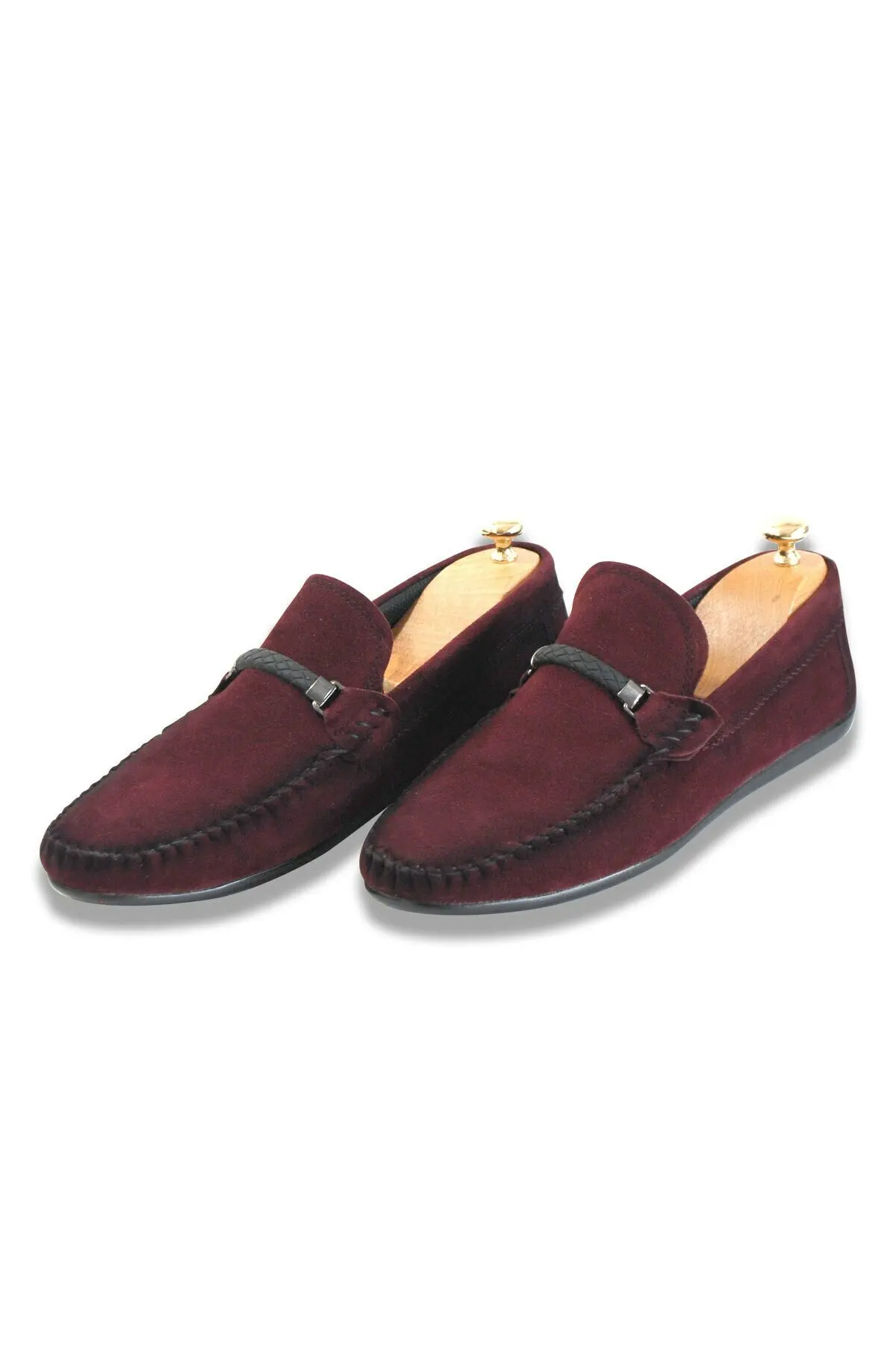 

Men's Claret Red Classic Shoe Fashion Comfortable Comfortable Quality Stylish Style 2021 Summer Spring Autumn Slim Belt Detail