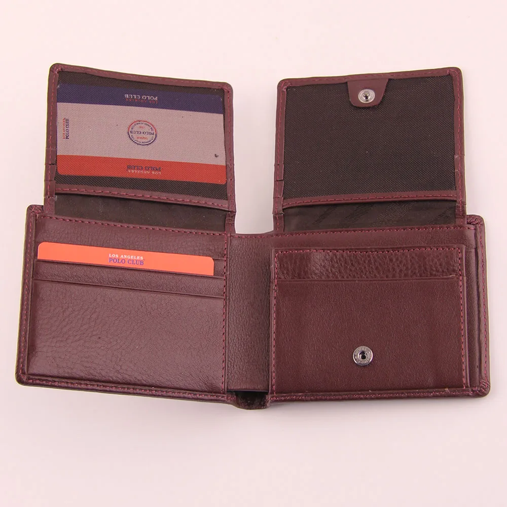 

Polo 1568 2022 Spring Summer Fashion Handwork Convenient Multi Light Genuine Leather Male Wallet 2001 PC1568