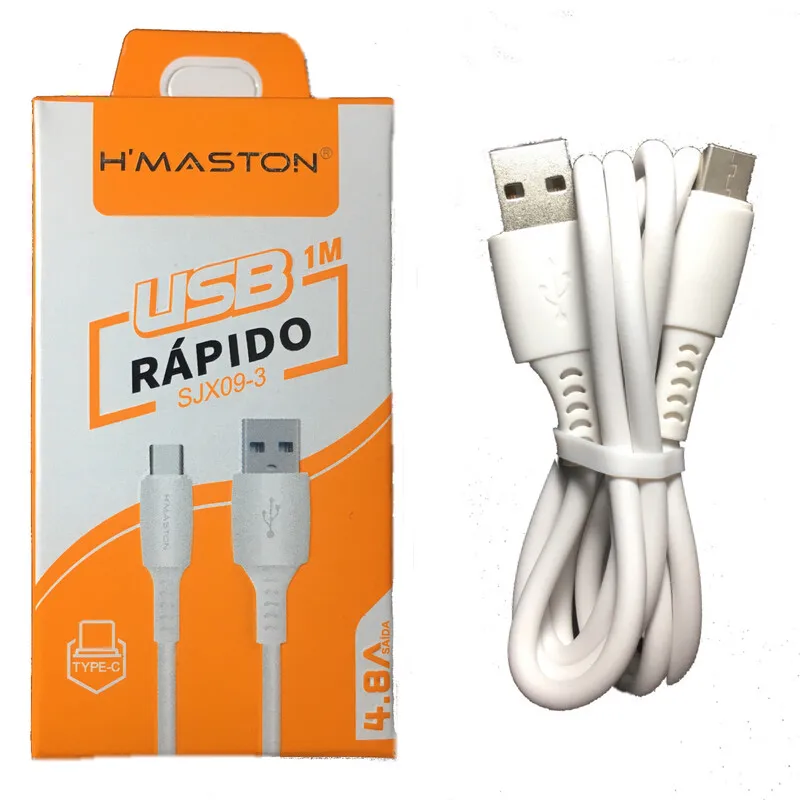 

Cellphone Cable Type C Fast Output 4.8A Type C Cable 1 Meter