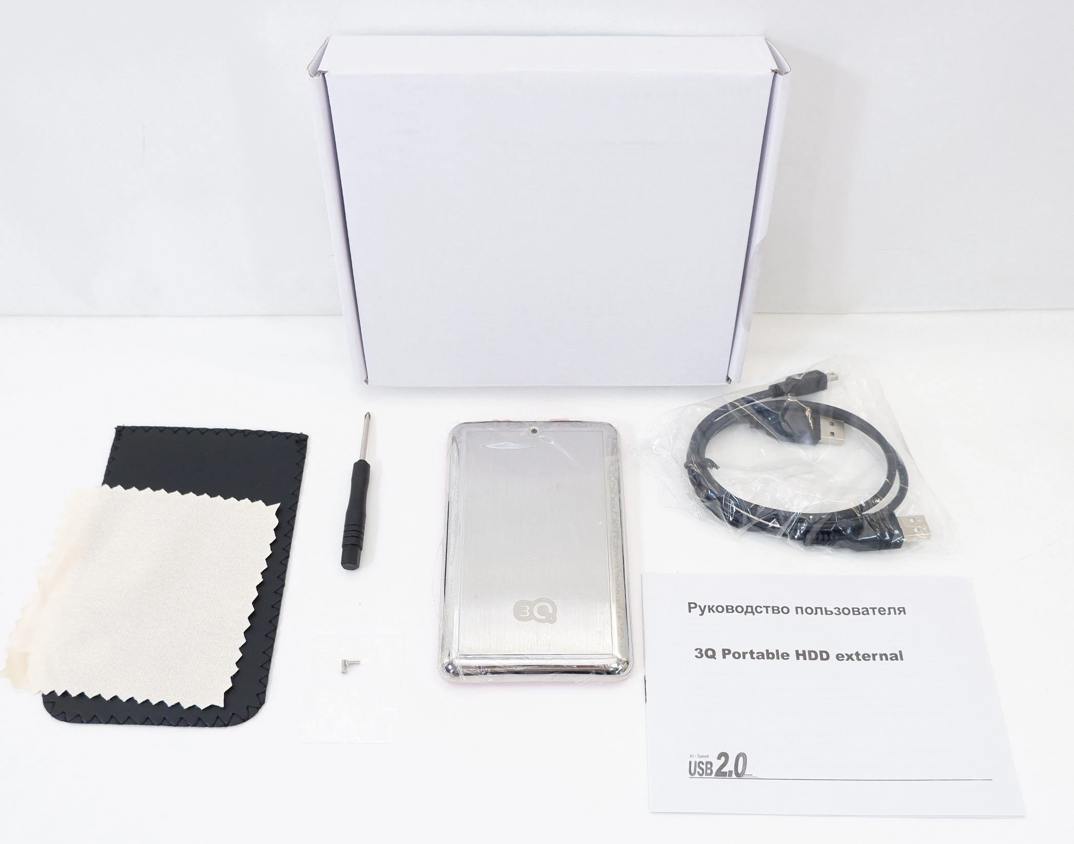 Внешний корпус для жесткого диска BOX 2.5&quot 3Q HDD-U200SH USB 2.0 7mm | Компьютеры и офис