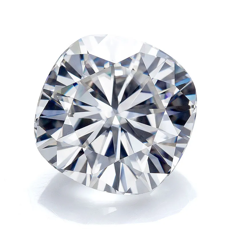 

7x7 GH VVS1 EX Cushion Cut Hot Sale Professional Moissanite Factory Supplier Pass Moissanite Tester GRA Sell Global Market