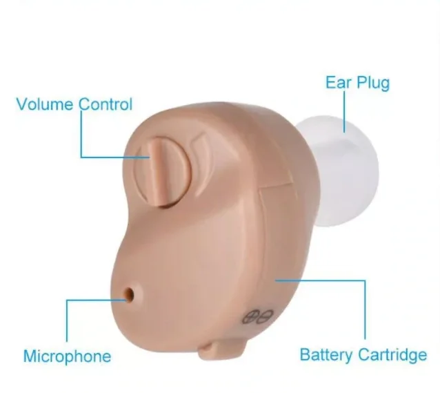 Мини слуховой аппарат улучшение звука CIC цифровой лучший Невидимый глухой