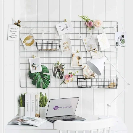 Металлическая настенная вешалка для фотографий держатель банкнот доска с