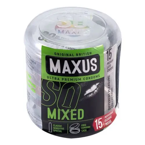 Презервативы в кейсе MAXUS Mixed ассортименте|Презервативы| |