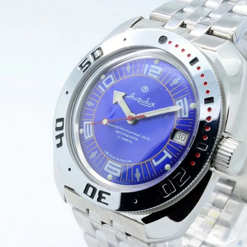 Купить Часы Восток Амфибия С Автоподзаводом