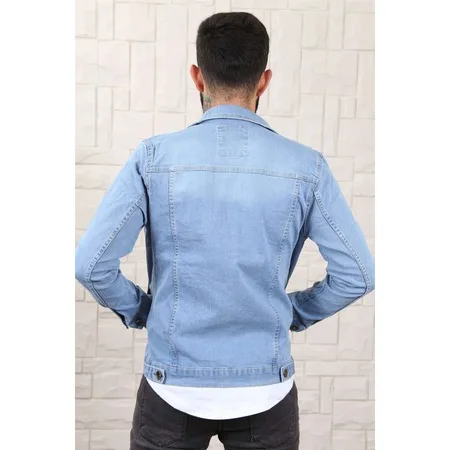 

MEN 'S JEAN JACKET A. BLUE Denim Jacket 453062625