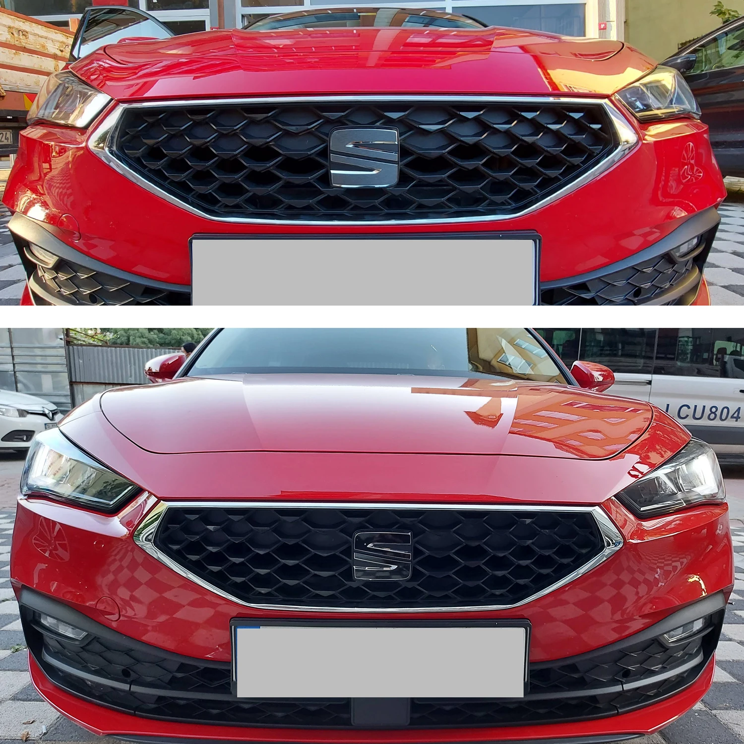 Новая наклейка на эмблему SEAT LEON MK4/KL для набора Виниловая Фольга клейкая