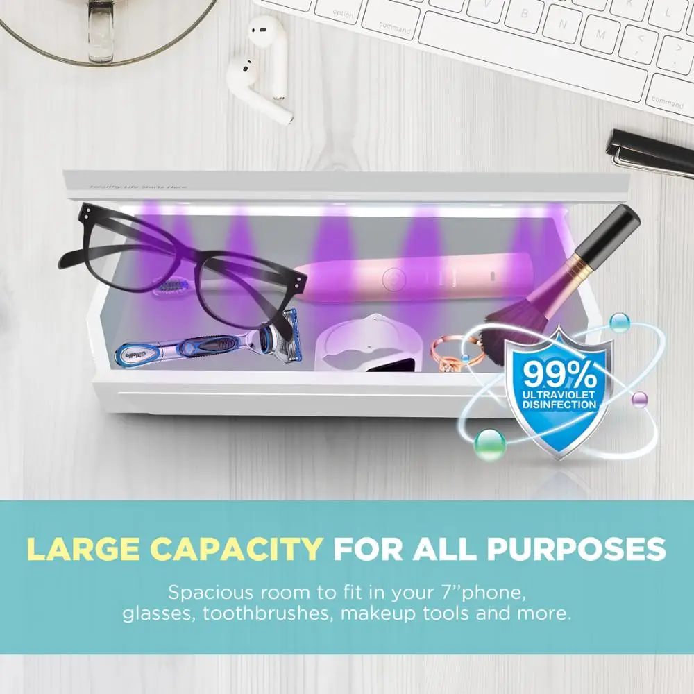 CAHOT Многофункциональная СВЕТОДИОДНАЯ Беспроводная зарядка для телефона с