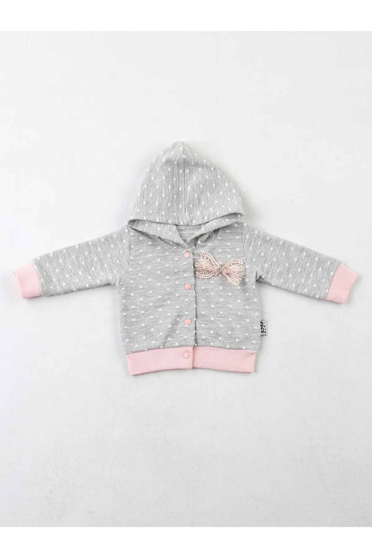 Серый костюм для новорожденных девочек из 3 предметов | Мать и ребенок