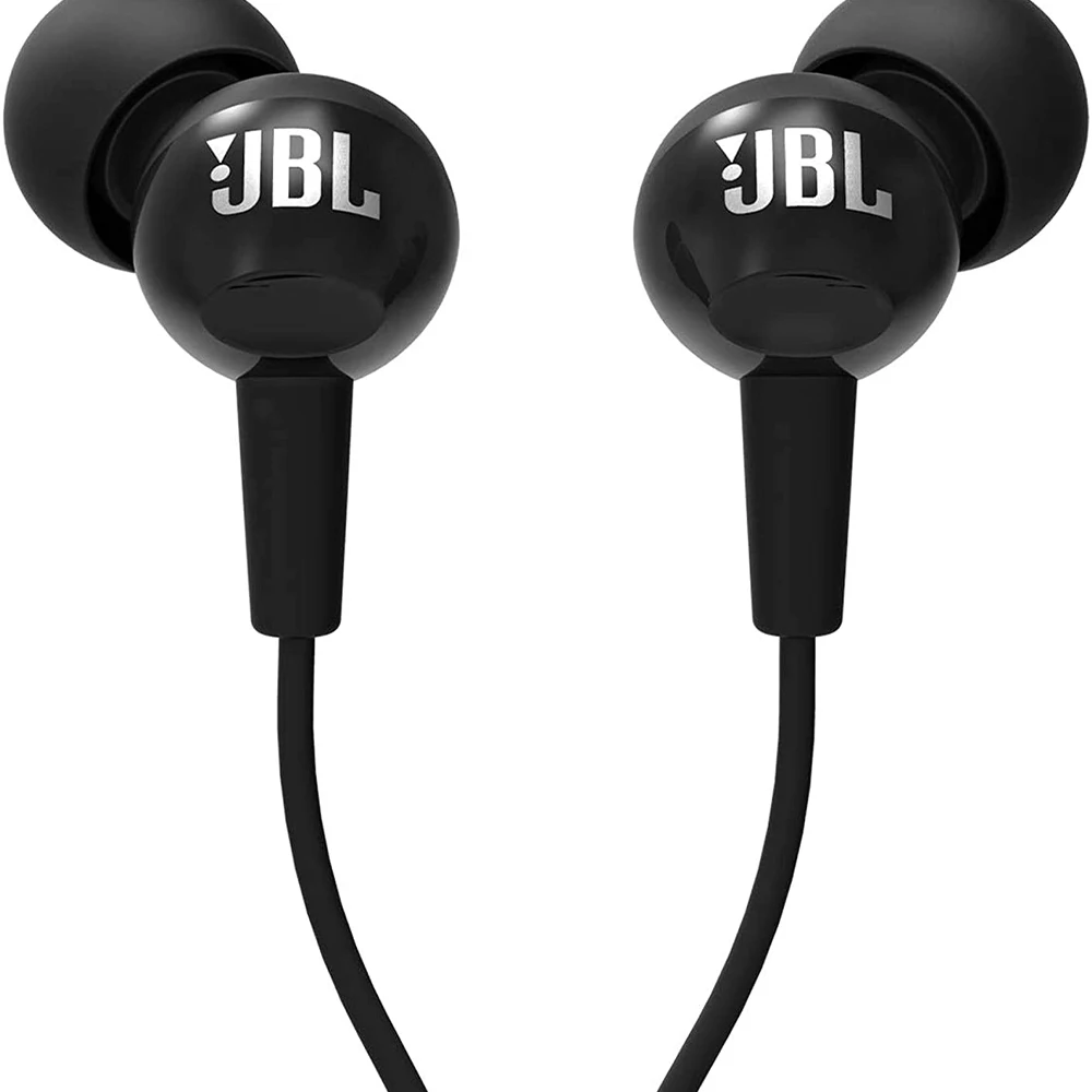 

JBL C100Si Original 3.5mm Wired Stereo Earphones Deep Bass Music Sports Headset Running Earphone Hands-free Call with Microphone