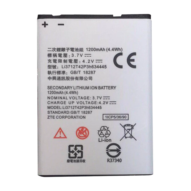 Аккумулятор (АКБ) для ZTE V815W/ МТС Smart Start Li3712T42P3h634445|Комплектующие ремонта ноутбуков|