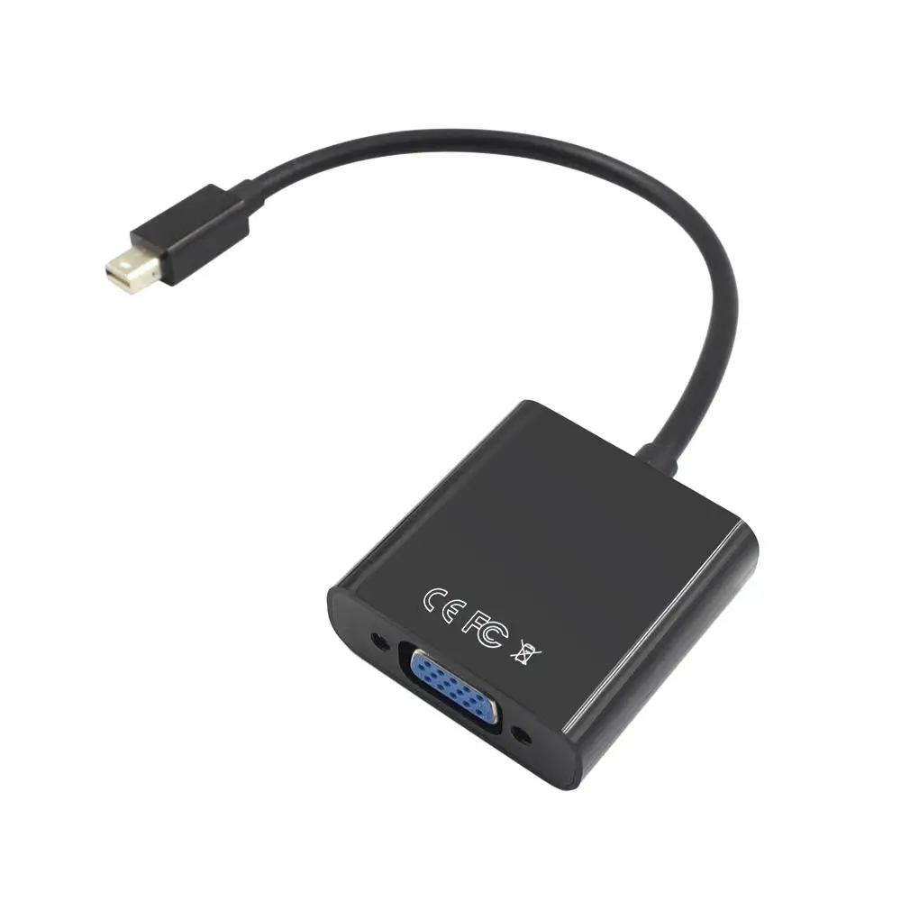 Переходник с Mini DisplayPort Thunderbolt (DP) на VGA M-F (Папа - Мама) для MacBook Air Pro | Электроника