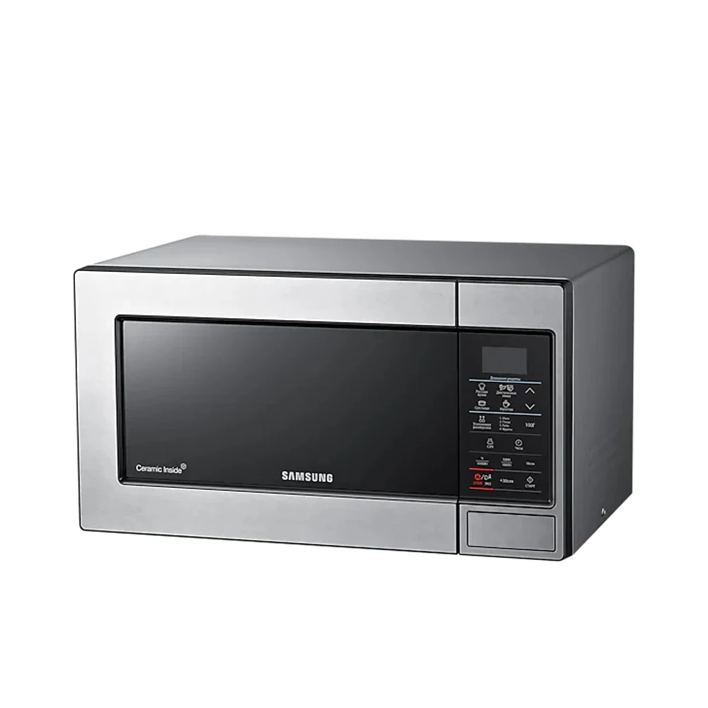 Микроволновая Печь Samsung ME83MRTS/BW 23л. 800Вт нержавеющая сталь | Бытовая техника