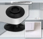 4 шт.лот антивибрационные подставки для ножек, резиновые ножки Slipstop, бесшумный коврик для поднятия скольжения, поддержка стиральной машины, амортизаторы, подставка для мебели