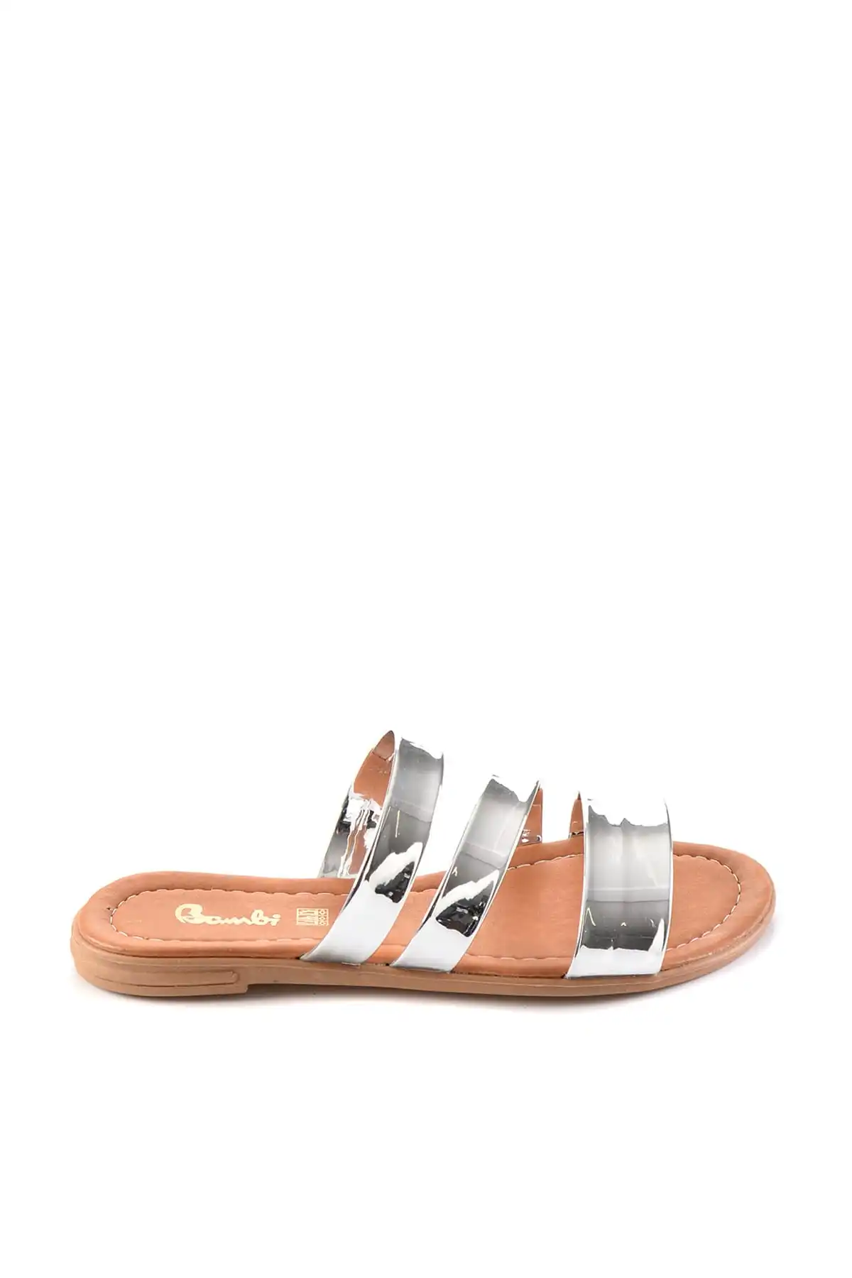 Bambi Lame Women Slippers H0516111139 | Обувь