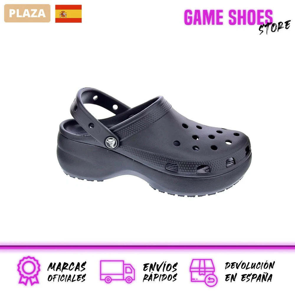 crocs plataforma de mujer – Compra crocs plataforma de mujer con envío  gratis en AliExpress Mobile.