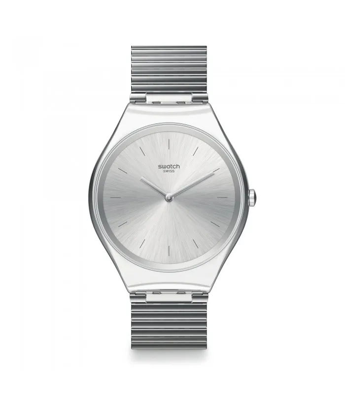 Swatch SYXS103GG SKINPOLE Skin Irony 38 мм Стальные кварцевые часы|Кварцевые мужские часы| |