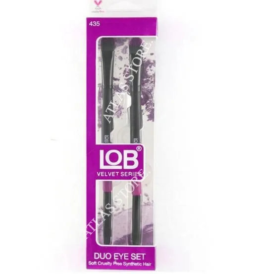

LOB Velvet Series Duo набор кистей для макияжа глаз 2 набор кистей для макияжа глаз 435