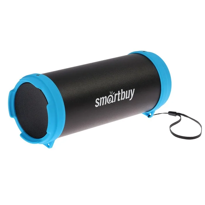 Колонка портативная Bluetooth SmartBuy TUBER MK II MP3-плеер FM-радио черн/син (арт.SBS-4400)/18 - купить