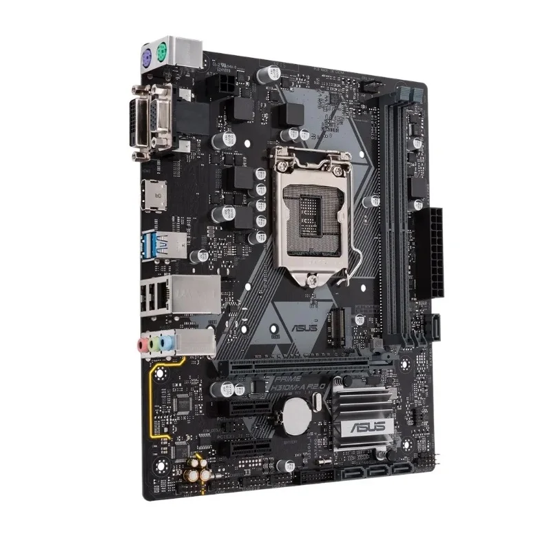 Motherboard for Asus h310m-a R2.0 (soc-1151v2/Intel H310/2xddr4/mATX/7.1-ch/Glan/VGA/DVI/HDMI) (90mb0z10-m0eay0) | Компьютеры и офис