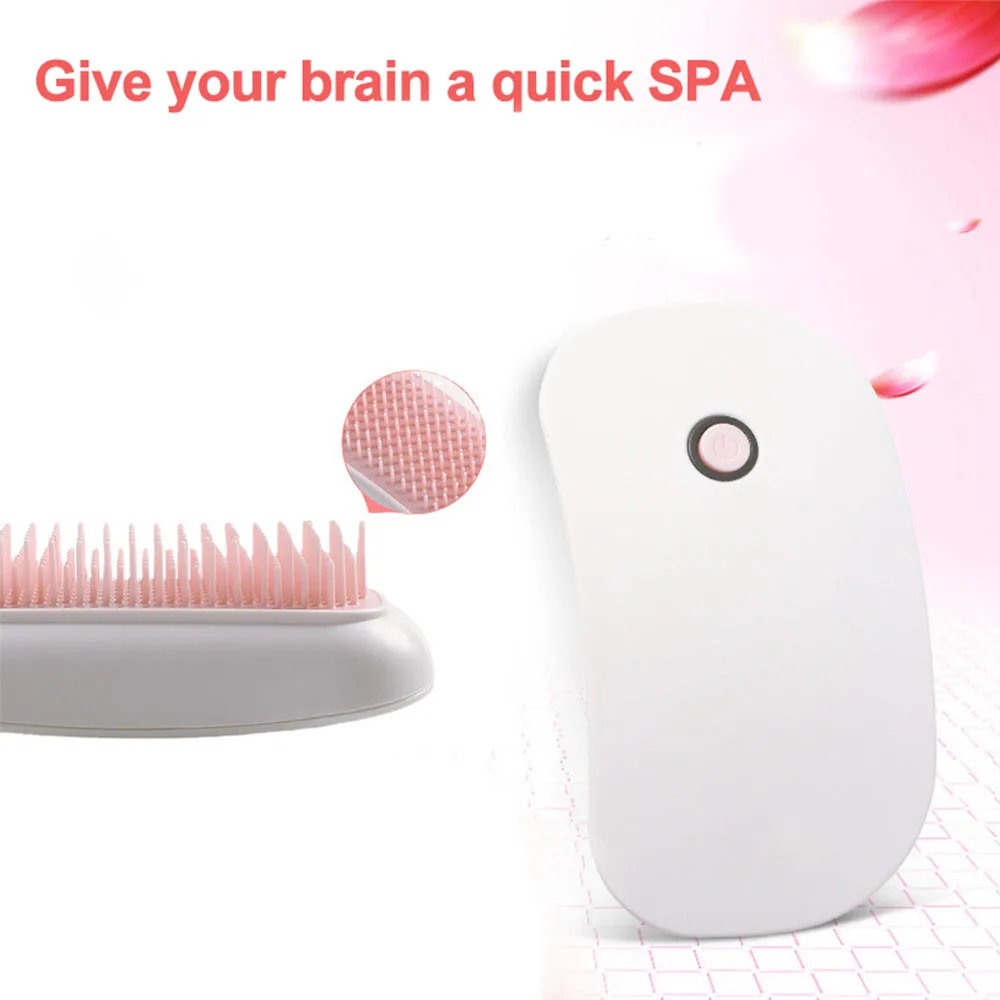 

Electric Silicone Head Massage Comb Scalp Massager Fatigue Relief Muscle Tension Remover Scalp Relaxation SPA Health Care Tool