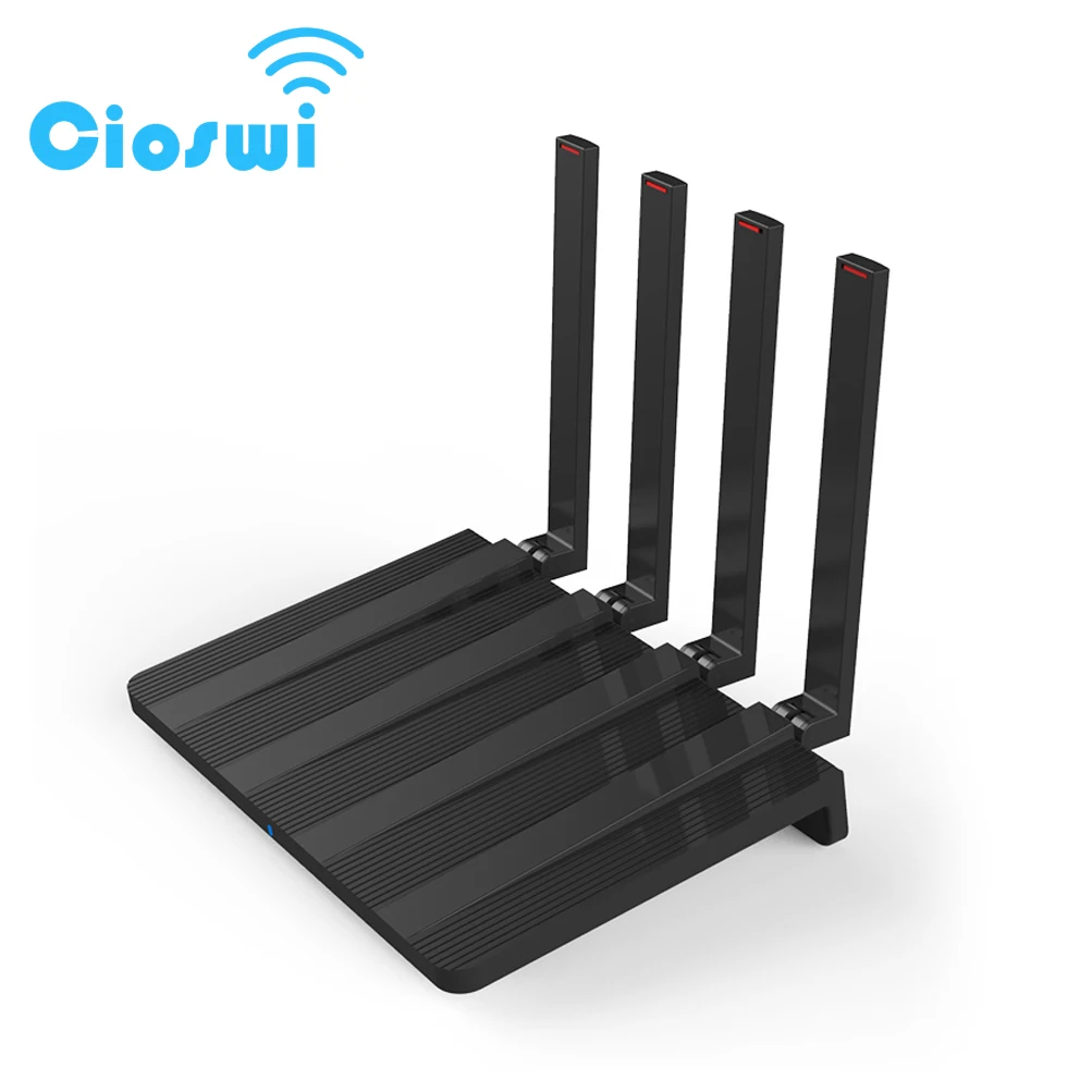 Cioswi 4G LTE Router 1200Mbps Wireless Routers 2*LAN Sim Cards Slot Solution CAT4 Modem Home Hotspot WIFI |