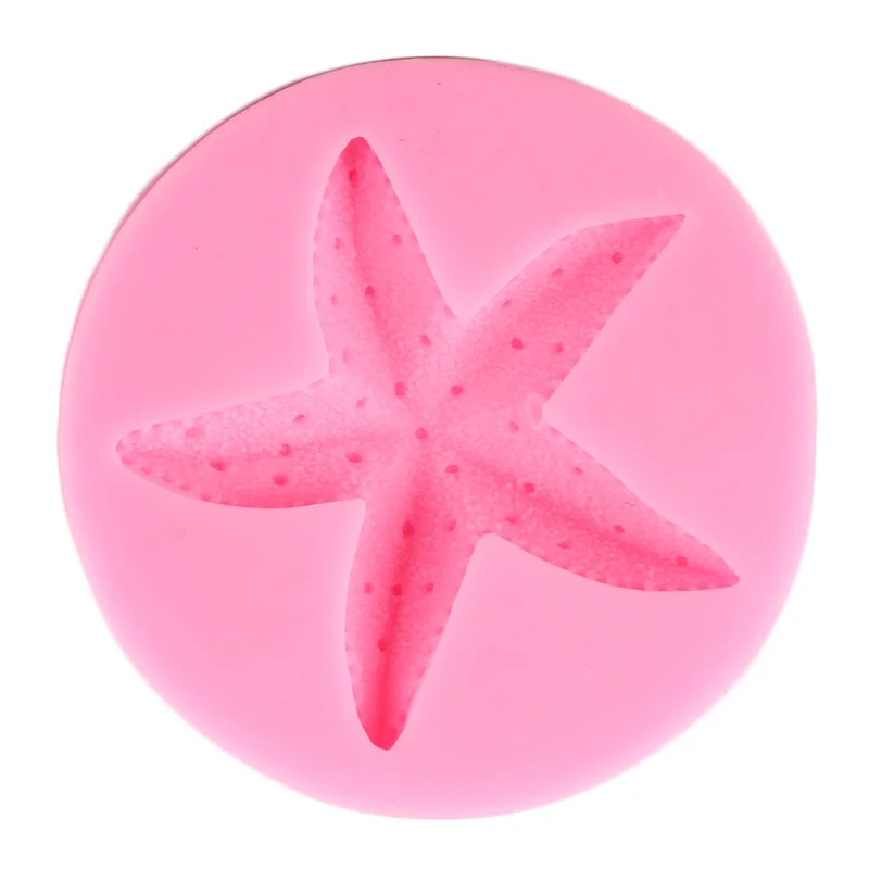 3D Морская звезда Ремесло мыло силиконовые формы DIY вечерние для кексов помадки