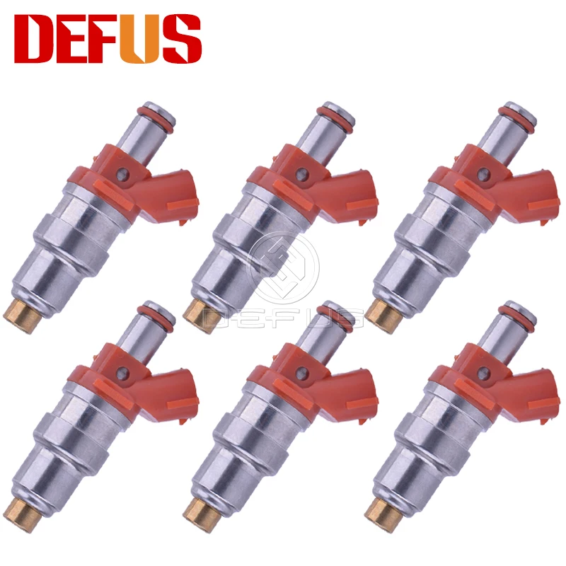 

Топливный инжектор DEFUS 6x OEM 23250-11070 для Camry Avalon Sera Cyons Windom Lexus ES300 232501107 автомобильный двигатель bico Инжектор