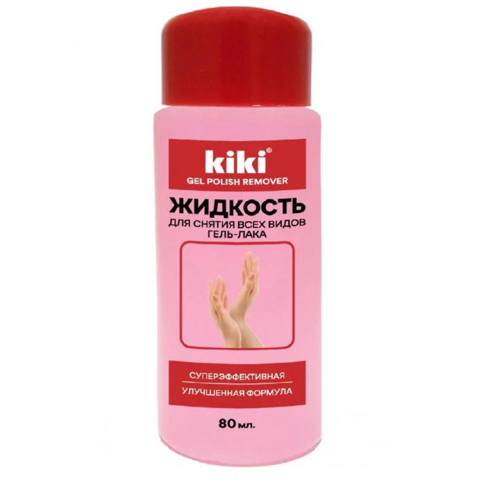 KIKI Жидкость для снятия гель-лака 80 мл |